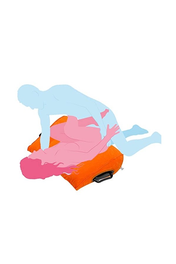 Cale doreiller Gonflable avec Coussin De Positionnement De Poignée Rampe Gonflable De Meubles Gonflables pour Une Pénétratio