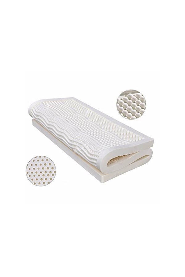 Choisissez Le Latex Naturel pour Un Confort et Un Soutien ultimes100cmx200cmx5cm