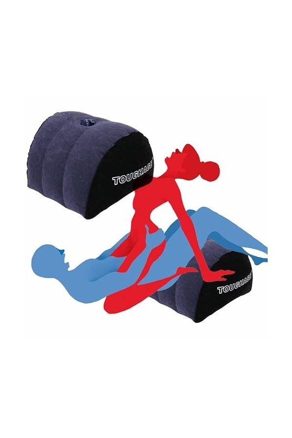 SmartRing Coussin Gonflable de Flocage en PVC, Coussin de Soutien du Corps Portable, Position Plus Profonde