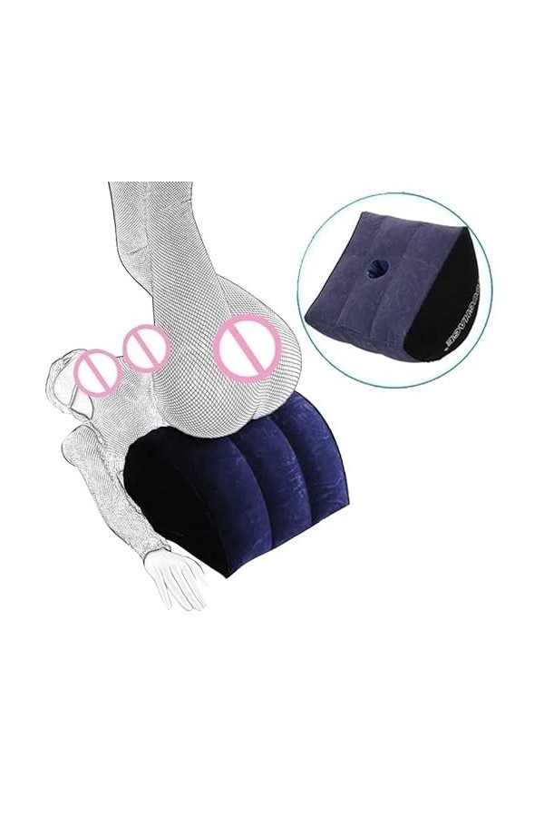 SmartRing Coussin Gonflable de Flocage en PVC, Coussin de Soutien du Corps Portable, Position Plus Profonde