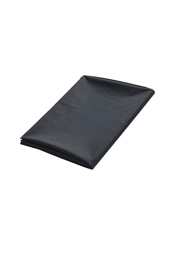 Gretrue Imperméable Huile Massage Sexuel Housse de Drap PVC Vinyle Adulte Feuilles Sexy Jeu Reine Roi Literie Draps-Noir 2,2 