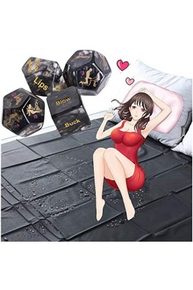 Draps noirs couple feuilles sexy jeu reine extra large feuilles imperméables et hypoallergéniques