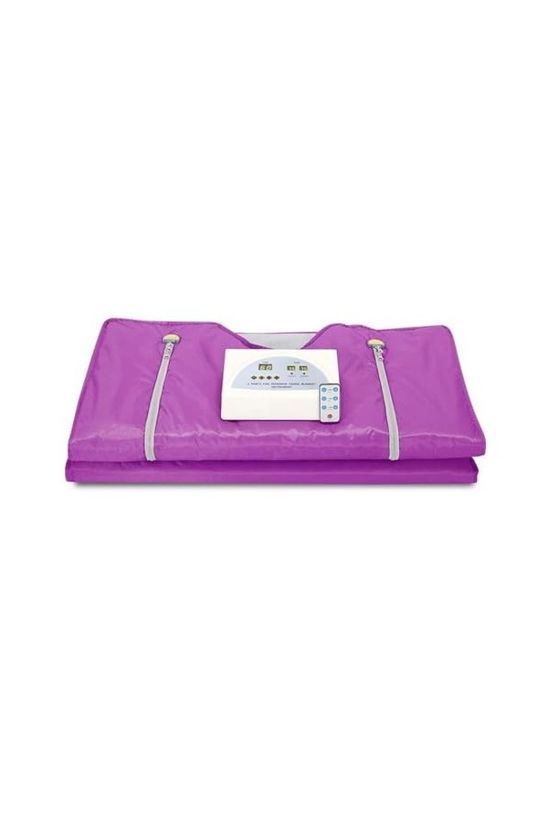 Couverture de sauna portable Couverture de sauna chauffante infrarouge, perte de poids, thérapie détox professionnelle, aminc