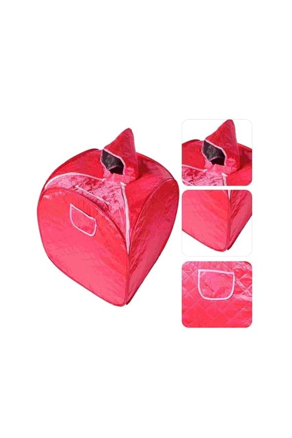 Couverture de sauna portable Tente portative se pliante de sauna à la maison de boîte à vapeur, individuel de ména de tissu d