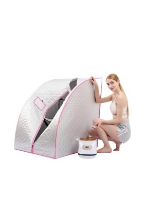 Couverture de sauna portable Salle de sauna dintérieur appropriée infrarouge portative portative à distance dune personne f