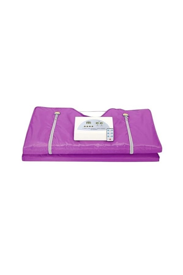 Couverture de sauna portable Couverture chauffante de Sauna infrarouge numérique, couverture de Sauna Oxford, perte de poids,