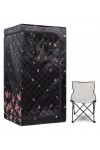 Couverture de Sauna Portable Kit de Sauna Infrarouge Portab, Spa à domici for Une Personne avec minuterie, télécommande de te