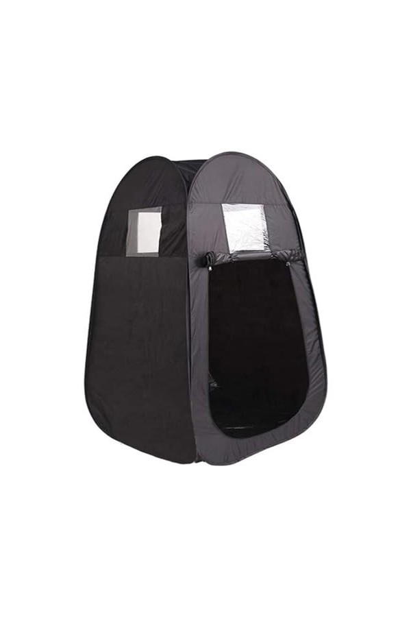 Couverture de sauna portable Tente de Sauna portative à la maison, vestiaire dintimité Pop-Up for Camping vélo toilettes dou