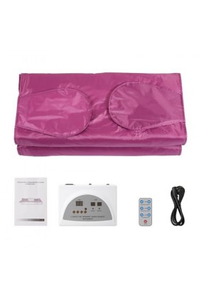 Couverture de sauna portable Couverture de Sauna infrarouge améliorée, couverture chauffante amincissante for brûler les grai