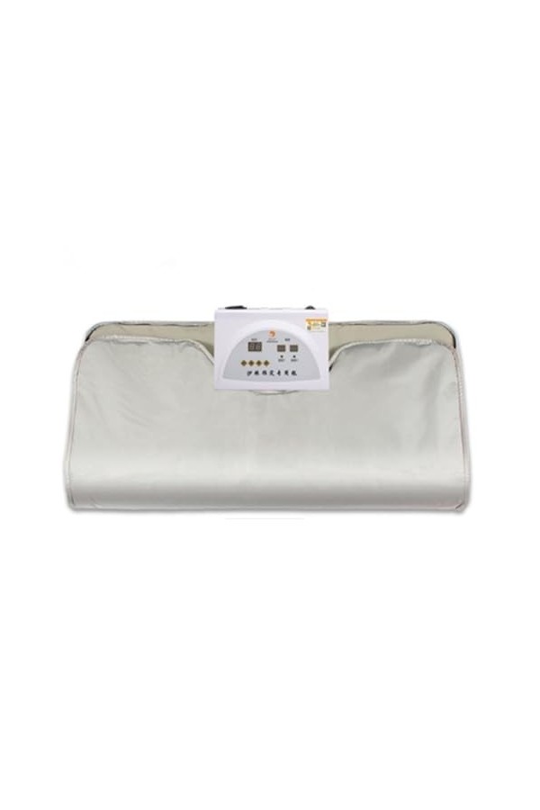 Couverture de sauna portable Couverture de Sauna à infrarouge lointain, 2 zones, couverture de Sauna en sapin for perte de po