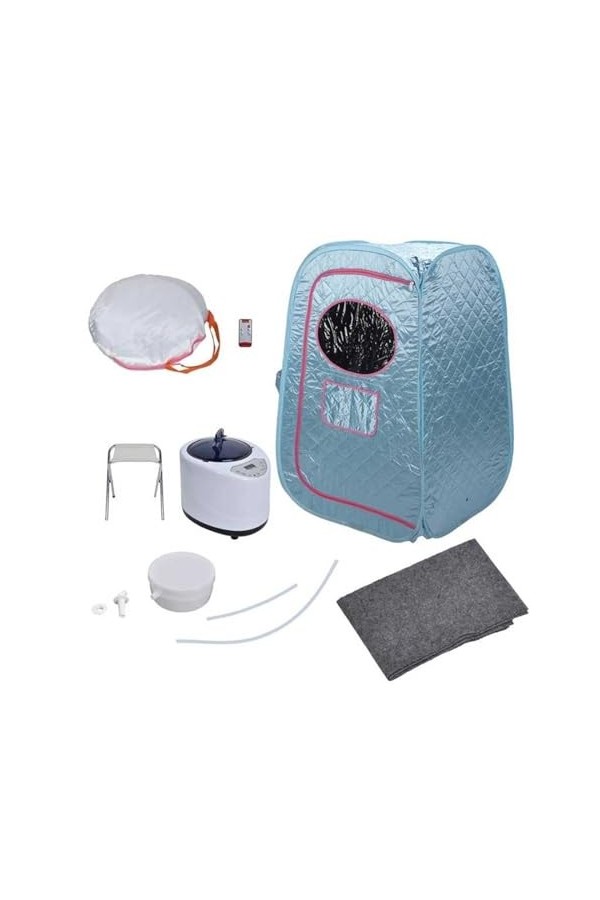 Couverture de sauna portable Les kits de Sauna portables 2.5-2,68 l 1000W perdent du poids, Machine de détox, cabine de Sauna