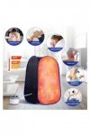 Couverture de sauna portable Ensemble de sauna à vapeur portable pleine grandeur, spa for relaxation, thérapie de désintoxica