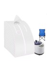 Couverture de sauna portable Tente à vapeur portable, sauna, bain à domicile, 1000 W, 2,0 L, comprend une chaise pliable, fac