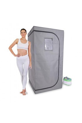Couverture de Sauna Portable Tente Pliable for 1 Personne, Sauna à lozone for Tout Le Corps, Spa, Salle de Sauna à Vapeur Po
