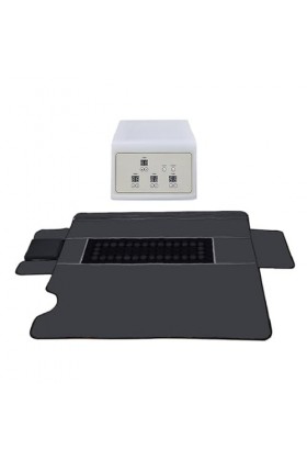 Couverture de sauna portable Couverture de sauna infrarou, couverture de thérapie thermique numérique à 3 zones for la perte 