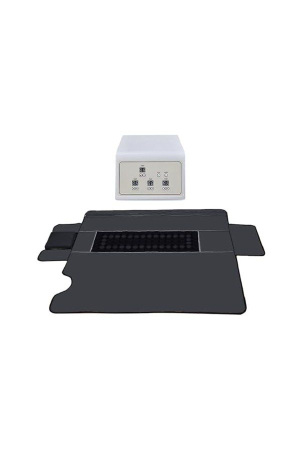 Couverture de sauna portable Couverture de sauna infrarou, couverture de thérapie thermique numérique à 3 zones for la perte 