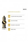 SKYN Unknown Pleasures : Boite de 14 Préservatifs pour Homme sans latex / 5 Types de Préservatifs : 2x Sensation Intense, 6x