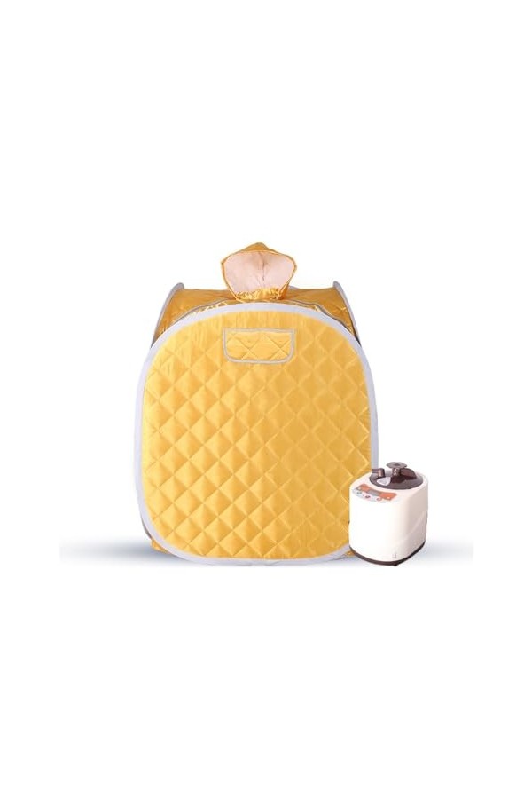 Couverture de sauna portable Générateur de cabine de sauna à vapeur pliable portable, boîte de tente for salle de spa compren