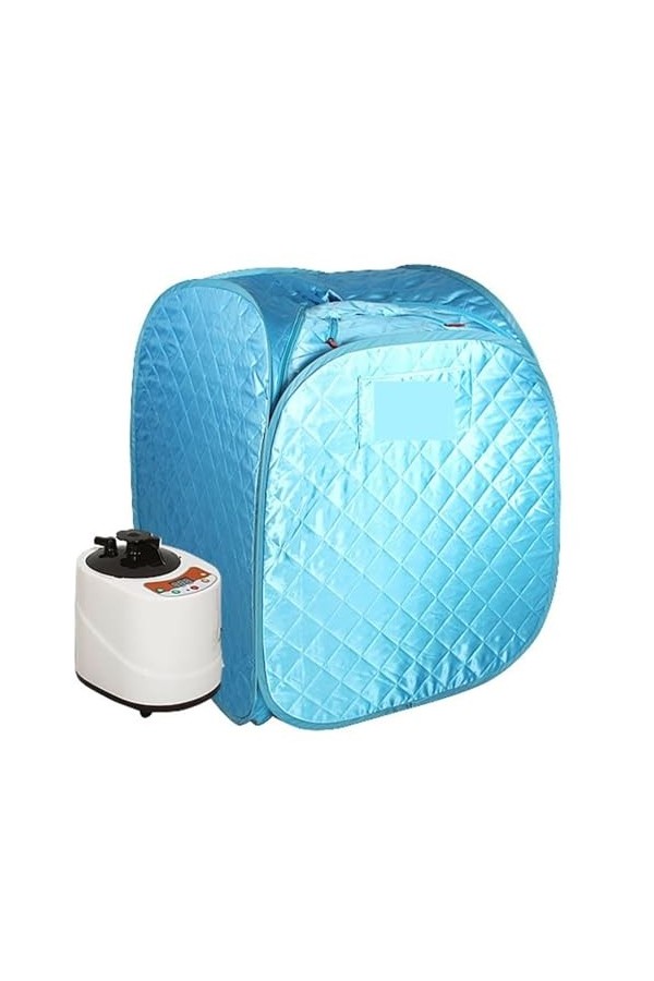 Couverture de sauna portable Générateur de cabine de sauna à vapeur pliable portable, boîte de tente for salle de spa compren