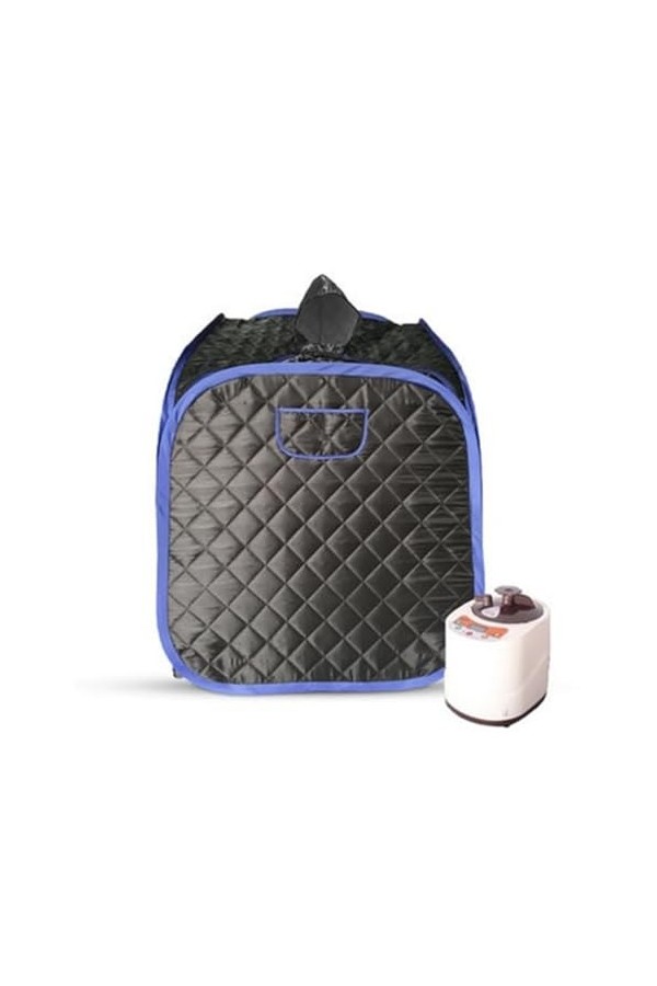 Couverture de sauna portable Générateur de cabine de sauna à vapeur pliable portable, boîte de tente for salle de spa compren