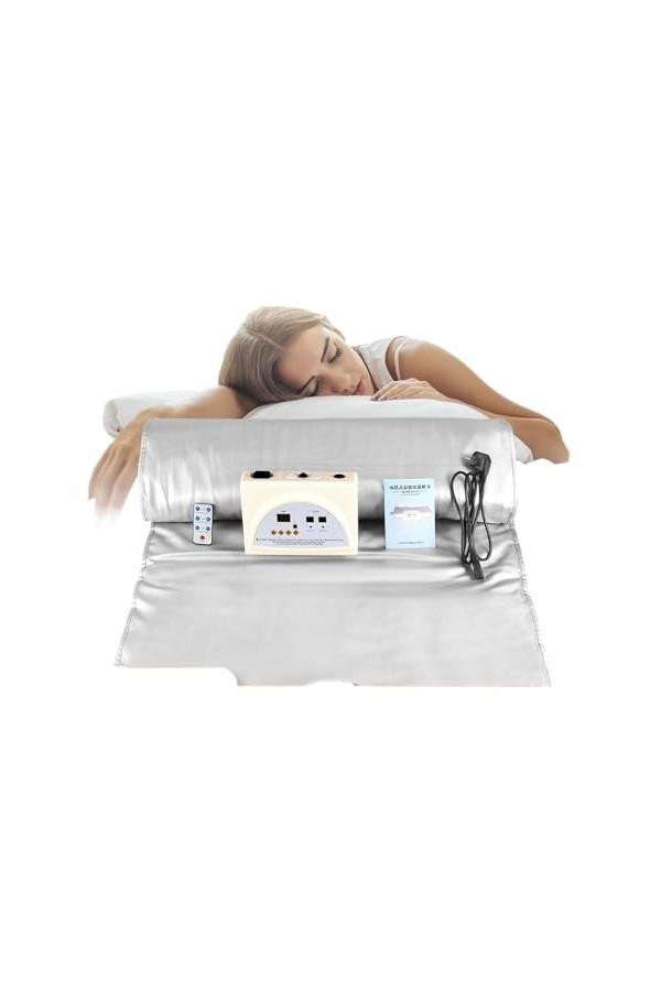 Couverture de sauna portable Couverture de Sauna pondérée brûlante de graisse, minceur for la désintoxication de Spa de perte