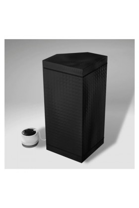 Couverture de sauna portable Sauna à vapeur for tout le corps, boîte portative de chauffa 2000W 4,2l, Support de tuyau en aci