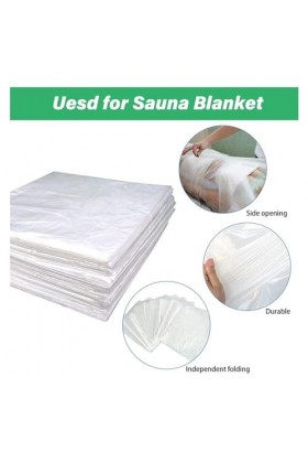 MYOURY Couverture de Sauna Infrarouge Couverture de Sauna Infrarouge 50 pièces/Sacs, Sacs de Bain, Couverture de Sauna en Feu