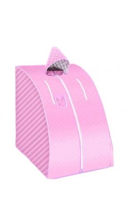 Couverture de sauna infrarouge Tente portative de pièce de Sauna de vapeur avec le chapeau, support en métal fort dacier ino