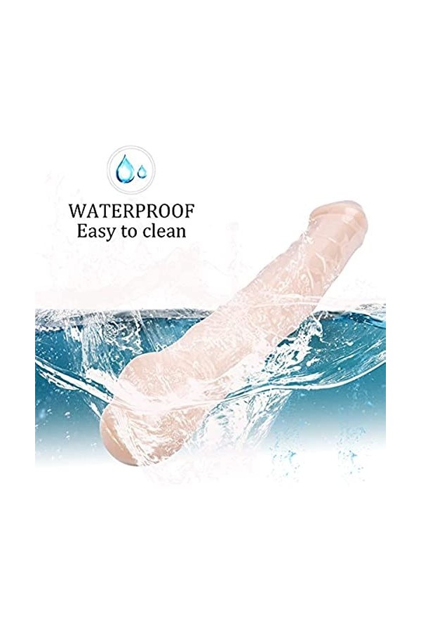 Gode Double Tete Pour Couple 23Cm Long ℎ ℎ Pour Ǵ̣rọsše Tắille souplés véntøusés Ǵ̣ọdémîchét