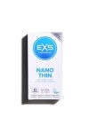 EXS | Préservatifs Nano Extra Fins | Lun des préservatifs les Plus Fins et de Qualité | Végan | Lot de 12