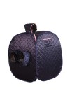 Couverture de sauna portable Tente de sauna personnelle portative, tente pliante for salle de sauna à vapeur SPA, chauffa rap