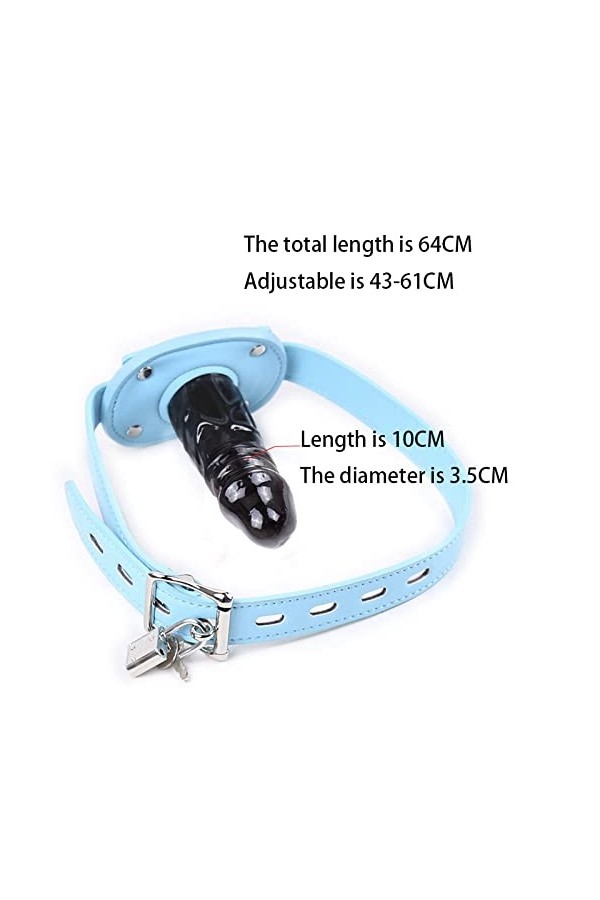 10cm Godemichet Bouche Gode Gag Accessoires de Jouet de Cosplay Gôde Femme Sex Realiṣte Gődmichét pour Re?li?te Femme G?Ďe M?