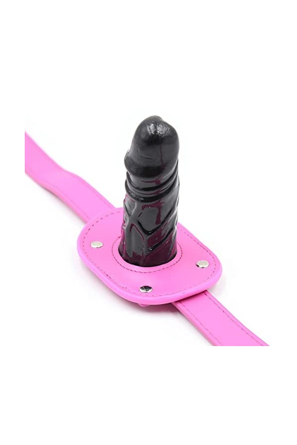 10cm Godemichet Bouche Gode Gag Accessoires de Jouet de Cosplay Gôdềmichét Reålîstee pour Femme Grõs God Gồdes avec VentòuSe 
