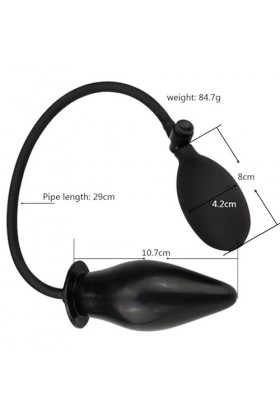 Gonflable Gag Pour Femme Plaisir Pet Training Bouche Peluche Balle Jouet Gåg Collier en Cuir Réglable Vêtements.