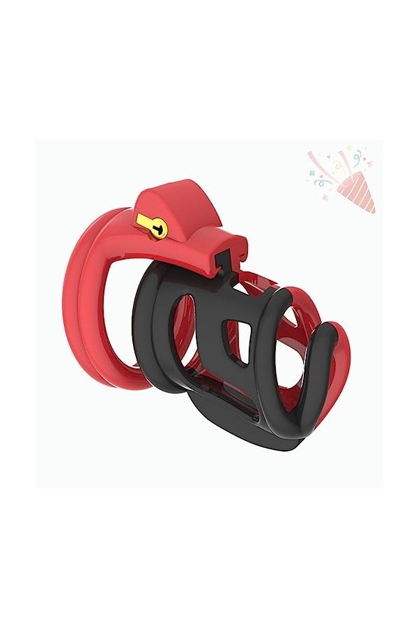 HUNTVE Cage pour Homme tête Cou Cage de Verrouillage en métal, Surface Super Douce et Lisse