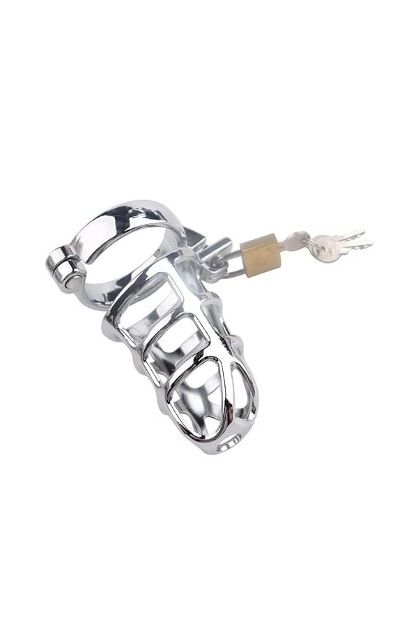 POSLAB Idéal pour profiter dun entraînement efficace Cage en acier inoxydable, cage dentraînement protectrice argent B-11