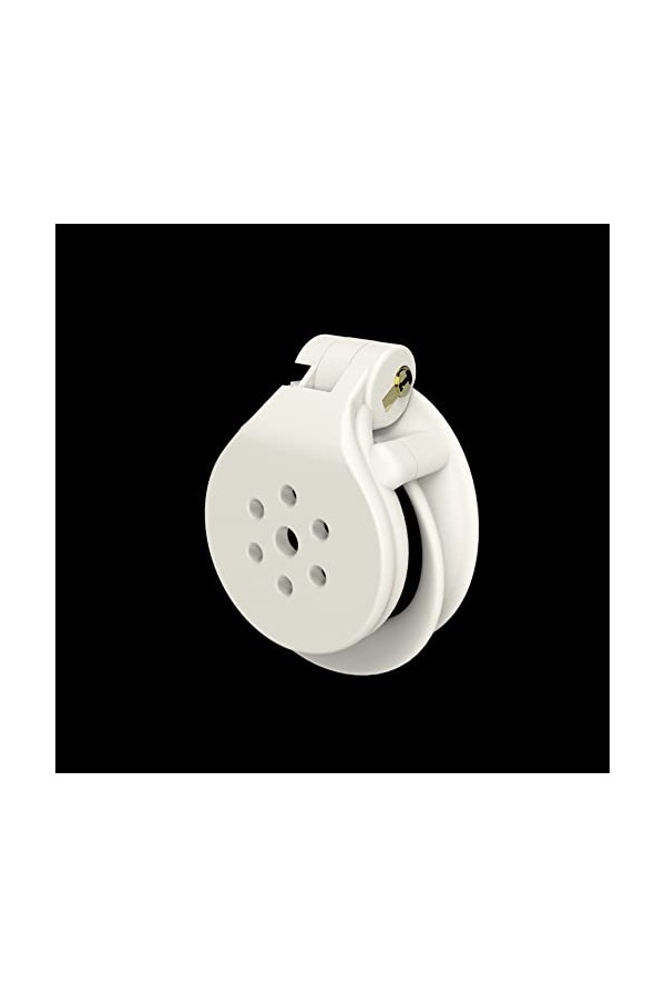 FEDIMA Cage Respirante Blanche Confortable Badminton Protection Cage de Verrouillage Hommes ღ399