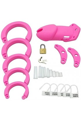 Harnais Verrouillage de Cage Device Anneau Ajustable Silicone Pour veste Homme Contrôler Cages Daventure Confortable Verrouil