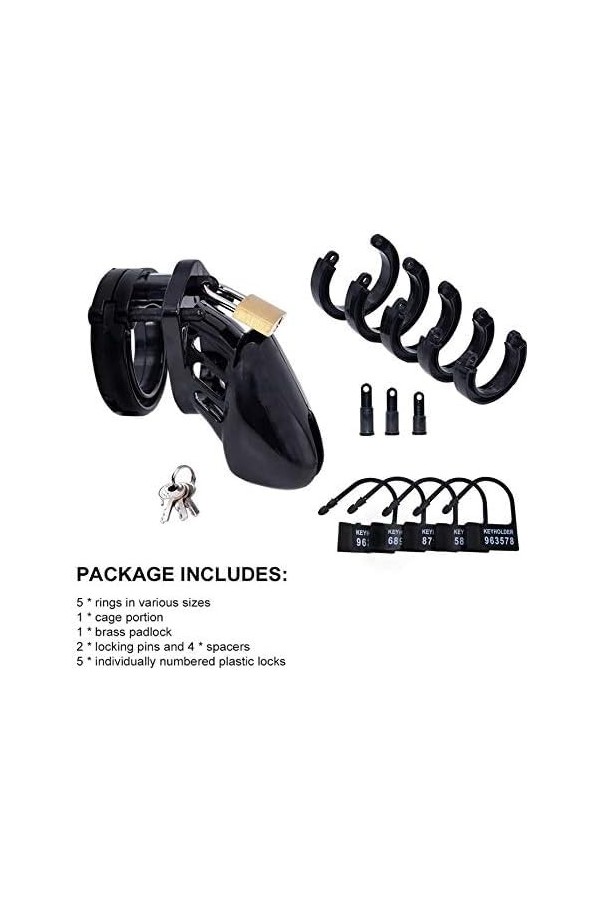 Pour Anneau Contrôler Verrouillage de Cage Silicone Daventure Harnais Confortable veste Homme Toy Lock Cages Ajustable Verrou