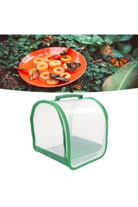 TOPINCN Cage en Maille Pliable Portable, Conception Transparente à 360 Degrés avec Cage en Maille de Grand Espace en Polyeste