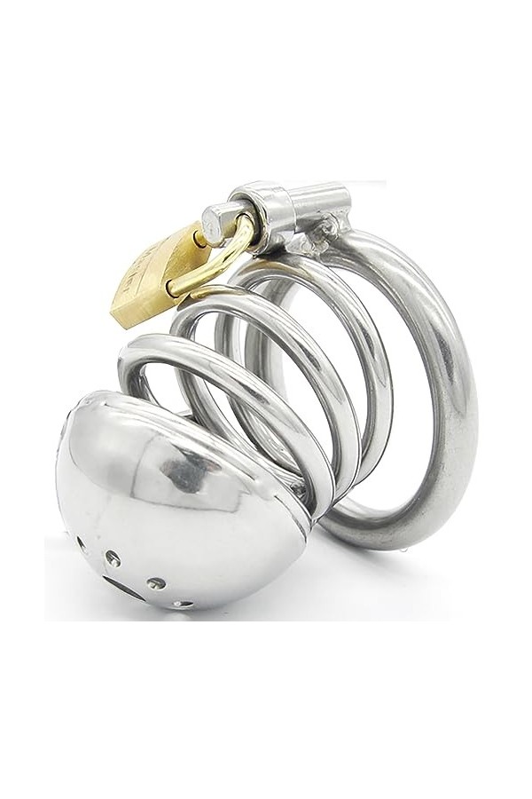 Acier inoxydable lisse en métal grande cage respirante,45mm