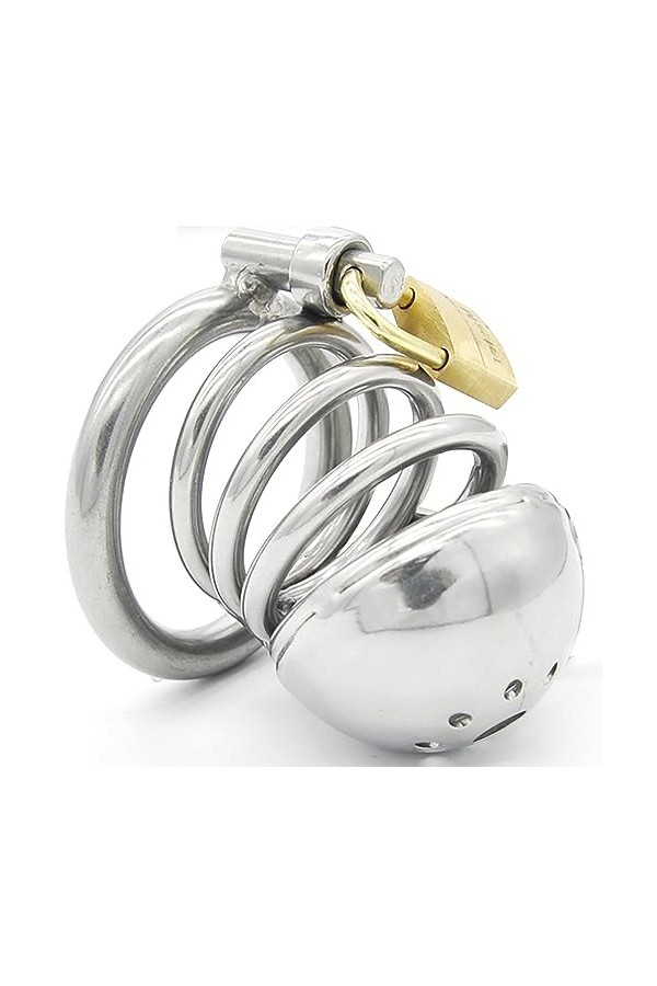 Acier inoxydable lisse en métal grande cage respirante,45mm