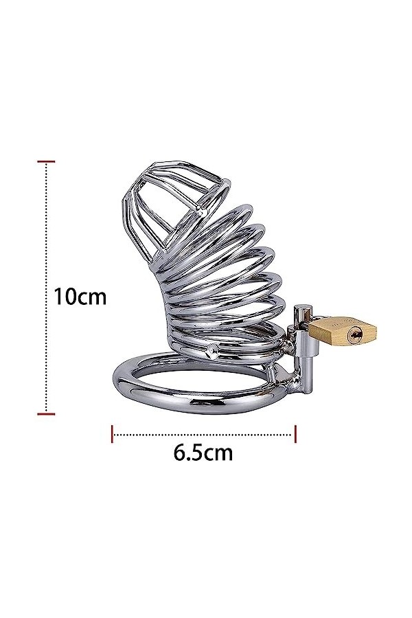 Harnais Confortable Verrouillage Homme Toy Lock Verrouillage de Cage Chiens Daventure Colliers Device Anneau Hommes Cages Met