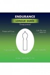 MANIX ENDURANCE TIME CONTROL: Boîte de 12 préservatifs retardant pour Homme/Aide contre léjaculation précoce/Largeur nominal
