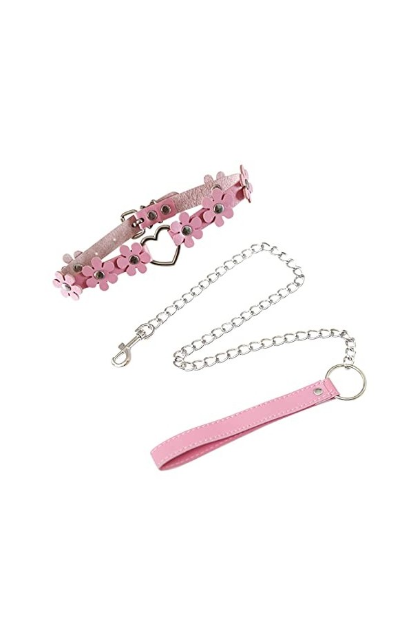 Accessoires Choker Pendentif Fleurs Cloche Collier Collier Corde Collier Kitty Cosplay Sexy Métal Pour Femme Lien Corde Colli