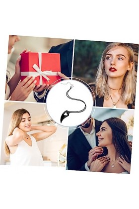 TOPPERFUN Noir Collier Pour Hommes Ras Du Cou Pour Hommes Cou Cornes Mâle Collier Punk En Acier Inoxydable Collier Européen E