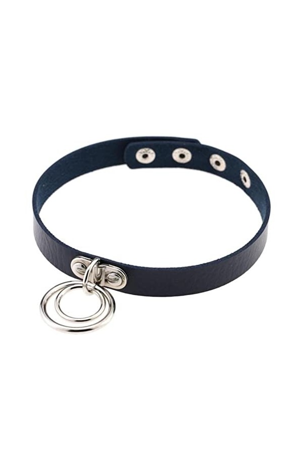 WEITING Punk tour de cou gothique bijoux collier clouté noir tour de cou collier&nbsp;&nbsp;&nbsp;grunge esthétique tour de cou-noir