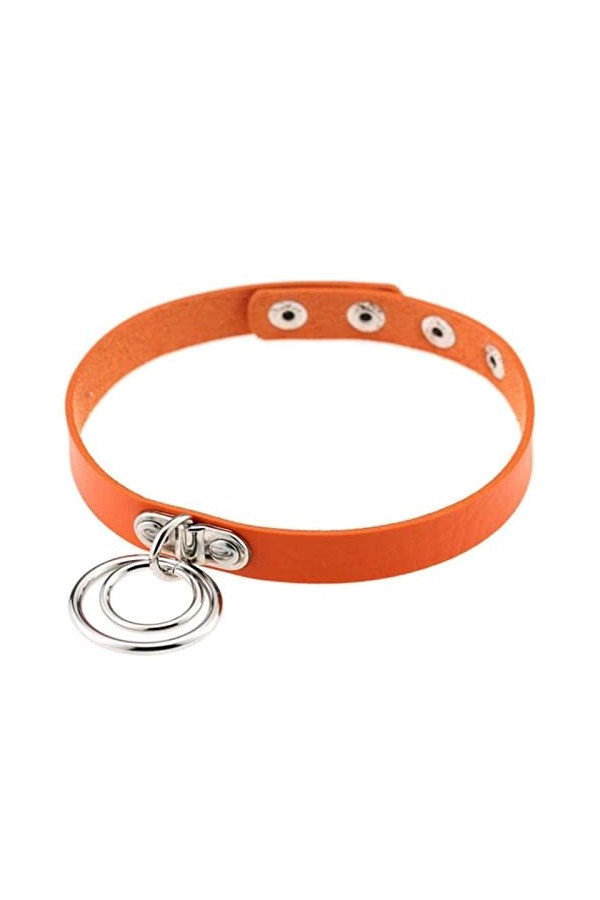 WEITING Punk tour de cou gothique bijoux collier clouté noir tour de cou collier&nbsp;&nbsp;&nbsp;grunge esthétique tour de cou-noir