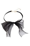 Bowknot Choker Lolit Choker Bowtie Choker Bow Choker Collier Velvet Choker Goth Choker Clavicle Chain Vintage Choker bow chok