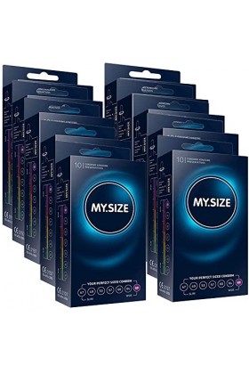 Préservatifs MY.SIZE taille 1, 69 mm, 100 pièce, pack de valeur MEGA